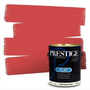 imagePRESTIGE Paints Interior Paint and Primer In One 1Gallon SemiGloss Comparable Match of Benjamin Moore Pure Pink1314BMPCM