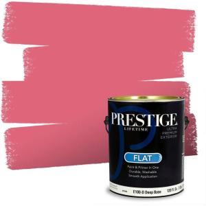 imagePRESTIGE Paints Interior Paint and Primer In One 1Gallon SemiGloss Comparable Match of Benjamin Moore Pure Pink1328BMPCM