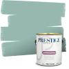 imagePRESTIGE Paints Exterior Paint and Primer In One 1Gallon Satin Comparable Match of Benjamin Moore Polished Slate683BMPCM