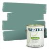 imagePRESTIGE Paints Exterior Paint and Primer In One 1Gallon Satin Comparable Match of Benjamin Moore Polished Slate684BMPCM