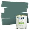 imagePRESTIGE Paints Exterior Paint and Primer In One 1Gallon Satin Comparable Match of Benjamin Moore Polished Slate685BMPCM