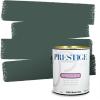 imagePRESTIGE Paints Exterior Paint and Primer In One 1Gallon Satin Comparable Match of Benjamin Moore Polished Slate686BMPCM