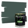 imagePRESTIGE Paints Exterior Paint and Primer In One 1Gallon Satin Comparable Match of Benjamin Moore Polished Slate686BMPCM