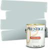 imagePRESTIGE Paints Exterior Paint and Primer In One 1Gallon Satin Comparable Match of Benjamin Moore Polished Slate687BMPCM