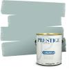 imagePRESTIGE Paints Exterior Paint and Primer In One 1Gallon Satin Comparable Match of Benjamin Moore Polished Slate689BMPCM