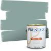 imagePRESTIGE Paints Exterior Paint and Primer In One 1Gallon Satin Comparable Match of Benjamin Moore Polished Slate690BMPCM