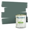 imagePRESTIGE Paints Exterior Paint and Primer In One 1Gallon Satin Comparable Match of Benjamin Moore Polished Slate692BMPCM