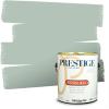 imagePRESTIGE Paints Exterior Paint and Primer In One 1Gallon Satin Comparable Match of Benjamin Moore Polished Slate696BMPCM
