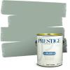 imagePRESTIGE Paints Exterior Paint and Primer In One 1Gallon Satin Comparable Match of Benjamin Moore Polished Slate697BMPCM