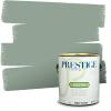 imagePRESTIGE Paints Exterior Paint and Primer In One 1Gallon Satin Comparable Match of Benjamin Moore Polished Slate698BMPCM