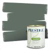 imagePRESTIGE Paints Exterior Paint and Primer In One 1Gallon Satin Comparable Match of Benjamin Moore Polished Slate700BMPCM