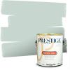 imagePRESTIGE Paints Exterior Paint and Primer In One 1Gallon Satin Comparable Match of Benjamin Moore Polished Slate701BMPCM