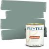 imagePRESTIGE Paints Exterior Paint and Primer In One 1Gallon Satin Comparable Match of Benjamin Moore Polished Slate705BMPCM