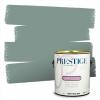 imagePRESTIGE Paints Exterior Paint and Primer In One 1Gallon Satin Comparable Match of Benjamin Moore Polished Slate705BMPCM