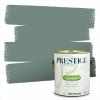 imagePRESTIGE Paints Exterior Paint and Primer In One 1Gallon Satin Comparable Match of Benjamin Moore Polished Slate706BMPCM