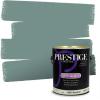 imagePRESTIGE Paints Exterior Paint and Primer In One 1Gallon Satin Comparable Match of Benjamin Moore Polished SlateDartmouth Green