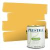 imagePRESTIGE Paints Interior Paint and Primer In One 1Gallon SemiGloss Comparable Match of Benjamin Moore Golden Honey300BMPCM