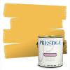 imagePRESTIGE Paints Interior Paint and Primer In One 1Gallon SemiGloss Comparable Match of Benjamin Moore Golden Honey300BMPCM
