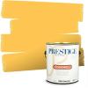 imagePRESTIGE Paints Interior Paint and Primer In One 1Gallon SemiGloss Comparable Match of Benjamin Moore Golden Honey314BMPCM