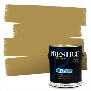 imagePRESTIGE Paints Interior Paint and Primer In One 1Gallon SemiGloss Comparable Match of Benjamin Moore Golden Honey280BMPCM