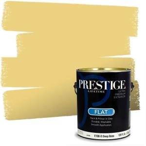 imagePRESTIGE Paints Interior Paint and Primer In One 1Gallon SemiGloss Comparable Match of Benjamin Moore Golden Honey292BMPCM