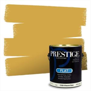 imagePRESTIGE Paints Interior Paint and Primer In One 1Gallon SemiGloss Comparable Match of Benjamin Moore Golden Honey294BMPCM