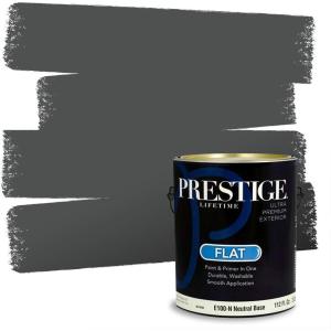 imagePRESTIGE Paints Interior Paint and Primer in One 1 Gallon SemiGloss PureChalkboard