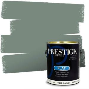 imagePRESTIGE Paints Interior Paint and Primer in One 1 Gallon SemiGloss PureMartini Olive