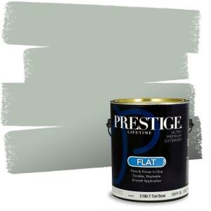 imagePRESTIGE Paints Interior Paint and Primer in One 1 Gallon SemiGloss PureOlive Branch