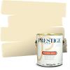 imagePRESTIGE Paints Interior Paint and Primer In One 1Gallon Eggshell Comparable Match of Benjamin Moore Almond Bisque212BMPCM
