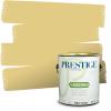 imagePRESTIGE Paints Interior Paint and Primer In One 1Gallon Eggshell Comparable Match of Benjamin Moore Almond Bisque215BMPCM