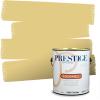 imagePRESTIGE Paints Interior Paint and Primer In One 1Gallon Eggshell Comparable Match of Benjamin Moore Almond Bisque215BMPCM
