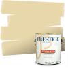 imagePRESTIGE Paints Interior Paint and Primer In One 1Gallon Eggshell Comparable Match of Benjamin Moore Almond Bisque220BMPCM