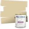 imagePRESTIGE Paints Interior Paint and Primer In One 1Gallon Eggshell Comparable Match of Benjamin Moore Almond Bisque248BMPCM