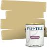 imagePRESTIGE Paints Interior Paint and Primer In One 1Gallon Eggshell Comparable Match of Benjamin Moore Almond Bisque249BMPCM