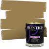 imagePRESTIGE Paints Interior Paint and Primer In One 1Gallon Eggshell Comparable Match of Benjamin Moore Almond Bisque252BMPCM
