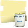 imagePRESTIGE Paints Interior Paint and Primer In One 1Gallon Eggshell Comparable Match of Benjamin Moore Vanilla Cookie359BMPCM
