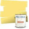 imagePRESTIGE Paints Interior Paint and Primer In One 1Gallon Eggshell Comparable Match of Benjamin Moore Vanilla Cookie361BMPCM