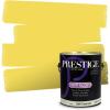 imagePRESTIGE Paints Interior Paint and Primer In One 1Gallon Eggshell Comparable Match of Benjamin Moore Vanilla Cookie362BMPCM