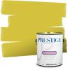 imagePRESTIGE Paints Interior Paint and Primer In One 1Gallon Eggshell Comparable Match of Benjamin Moore Vanilla Cookie364BMPCM
