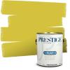 imagePRESTIGE Paints Interior Paint and Primer In One 1Gallon Eggshell Comparable Match of Benjamin Moore Vanilla Cookie364BMPCM