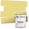 imagePRESTIGE Paints Interior Paint and Primer In One 1Gallon Eggshell Comparable Match of Benjamin Moore Vanilla Cookie369BMPCM