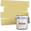 imagePRESTIGE Paints Interior Paint and Primer In One 1Gallon Eggshell Comparable Match of Benjamin Moore Vanilla Cookie376BMPCM
