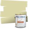 imagePRESTIGE Paints Interior Paint and Primer In One 1Gallon Eggshell Comparable Match of Benjamin Moore Vanilla Cookie381BMPCM