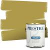 imagePRESTIGE Paints Interior Paint and Primer In One 1Gallon Eggshell Comparable Match of Benjamin Moore Vanilla Cookie385BMPCM