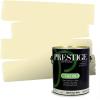 imagePRESTIGE Paints Interior Paint and Primer In One 1Gallon Eggshell Comparable Match of Benjamin Moore Vanilla Cookie387BMPCM