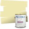 imagePRESTIGE Paints Interior Paint and Primer In One 1Gallon Eggshell Comparable Match of Benjamin Moore Vanilla Cookie388BMPCM