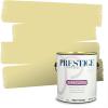 imagePRESTIGE Paints Interior Paint and Primer In One 1Gallon Eggshell Comparable Match of Benjamin Moore Vanilla Cookie389BMPCM