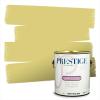 imagePRESTIGE Paints Interior Paint and Primer In One 1Gallon Eggshell Comparable Match of Benjamin Moore Vanilla Cookie390BMPCM