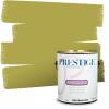 imagePRESTIGE Paints Interior Paint and Primer In One 1Gallon Eggshell Comparable Match of Benjamin Moore Vanilla Cookie392BMPCM